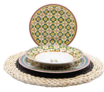 Set 18 piatti le cementine infiore brandani