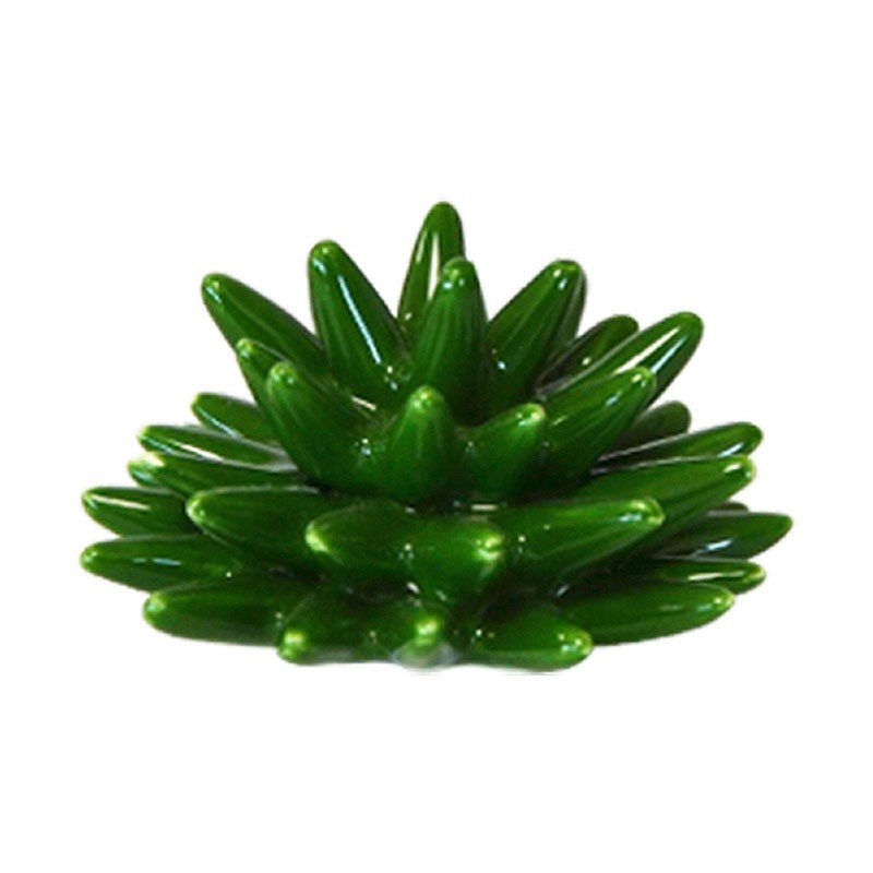 riccio-in-ceramica--4 Riccio in ceramica magnete verde - immagine 1