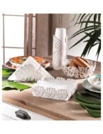 Portabicchieri Tropical bianco metal - immagine 2