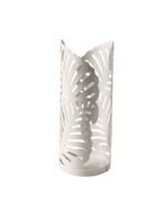 Portabicchieri Tropical bianco metal