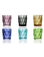Set 6 Bicchieri Diamante assortiti Brandani