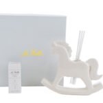 Profumatore cavalluccio a dondolo in porcellana