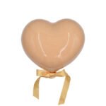 Palloncino a forma di cuore pesco