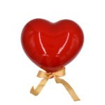 Palloncino a forma di cuore rosso
