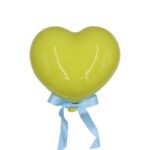 Palloncino a forma di cuore verde