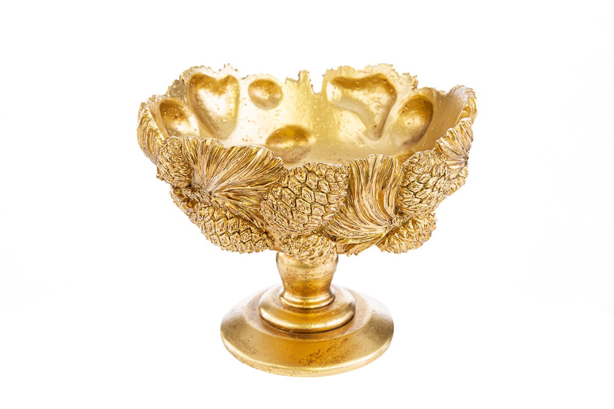 Alzatina in resina oro Alzatina in resina oro