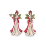 Angioletti natalizi in resina coppia