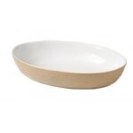 Pirofila Reactive Cream in stoneware