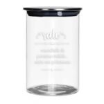 Barattolo sale in vetro