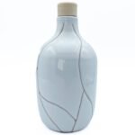 Oliera in ceramica bianca anticata