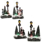 Ambientazione natalizia con luci 4 modelli