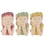 Vaso in ceramica girl in tre modelli 25.5cm