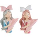 Vaso girl inr esina in due modelli assortiti 31cm