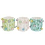 Vasetto con candela Balls in tre modelli assortiti di Le Stelle bomboniere