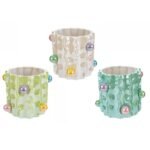 Vasetto ceramica Balls 16cm in tre modelli