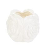 Rosa in porcellana con candela 10.5cm