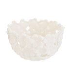 Svuotatasche in porcellana a fiori 7cm