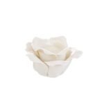 Fiore bianco con candela profumata 4cm Le Stelle.