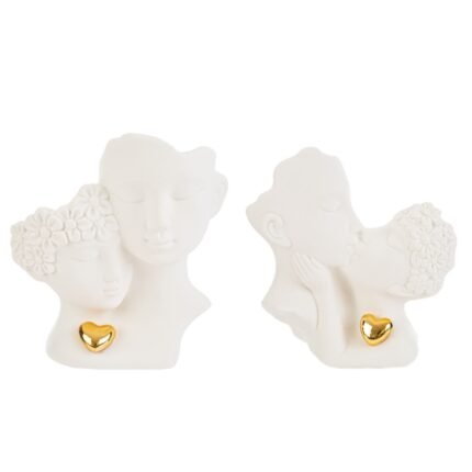 Coppia Sposi in porcellana in due modelli 18cm