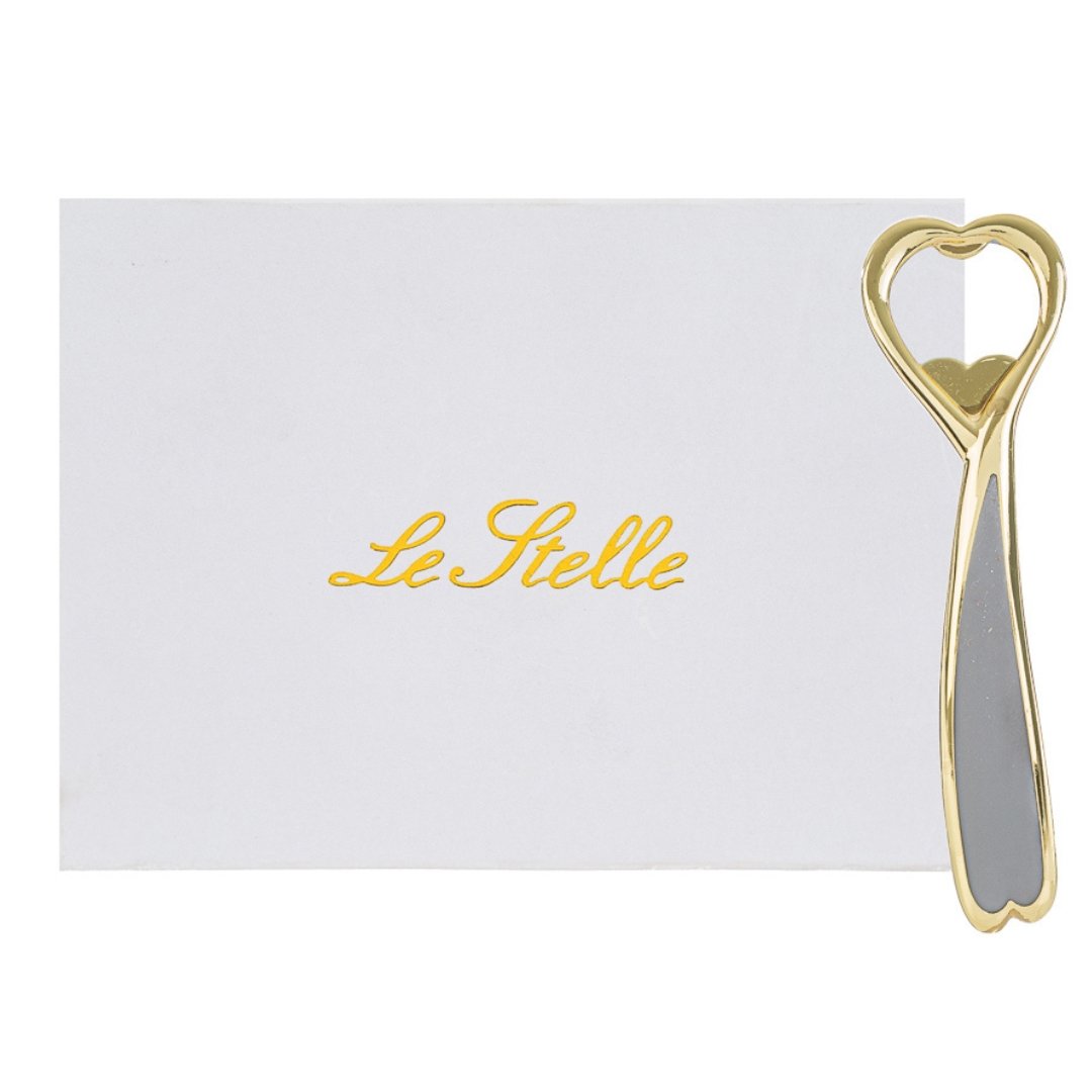 56485 Apribottiglie in metallo oro 16cm Le Stelle bomboniere- Simeone Tendenze Apribottiglie in metallo oro 16cm