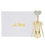 Cavatappi in metallo oro 16cm