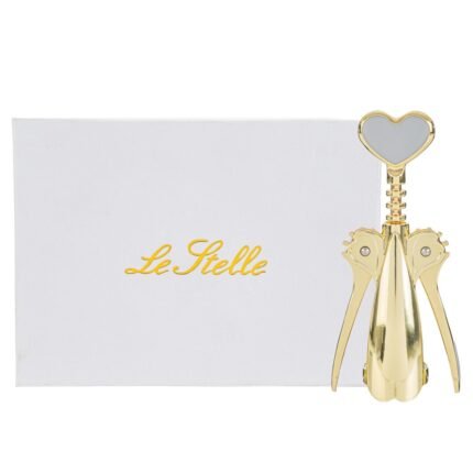 Cavatappi in metallo oro 16cm