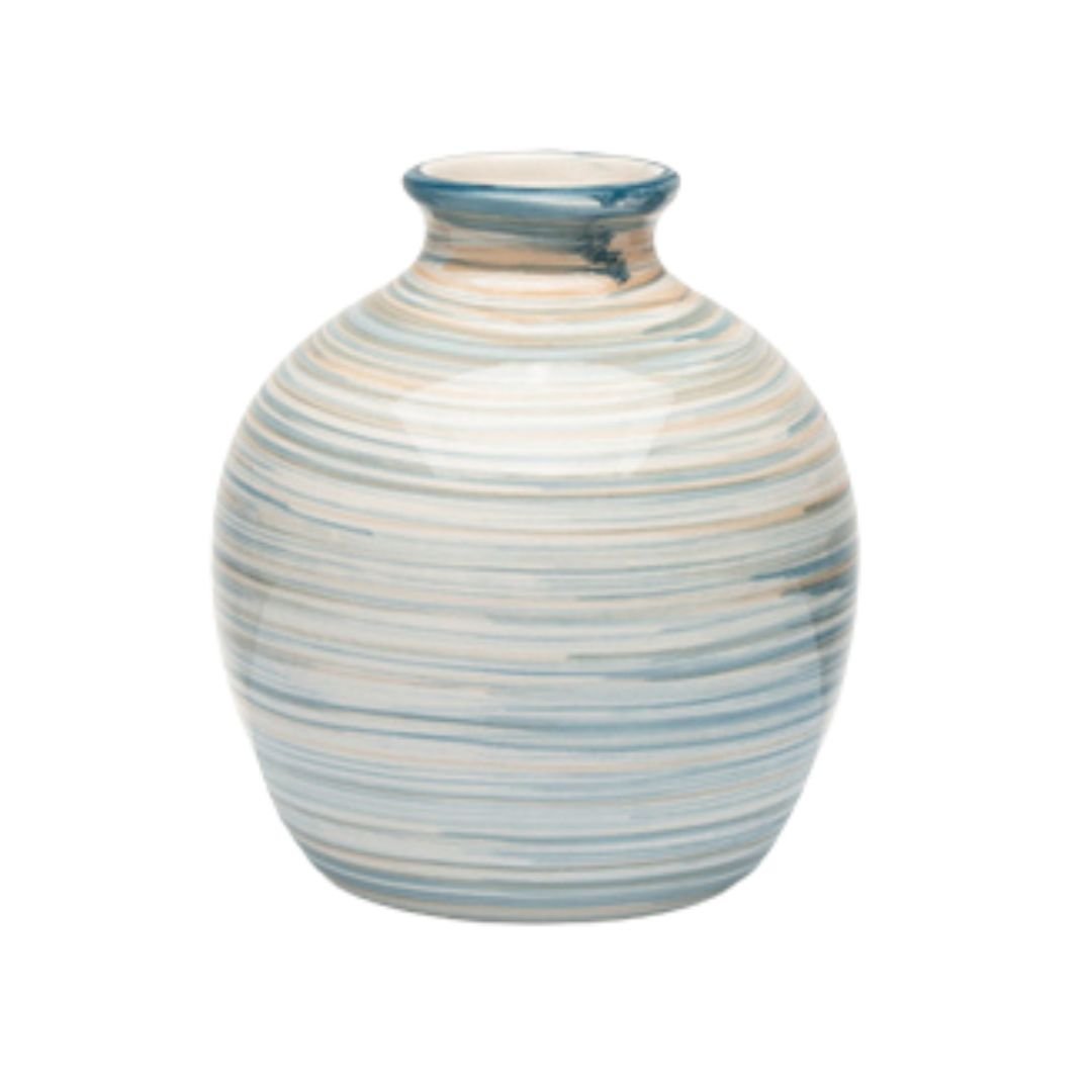 D8594 Profuatore dipinto a mano ottanio Profumatore dipinto a mano ottanio 10,5cm - immagine 1