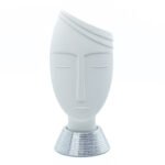 Vaso uomo base argento 32cm