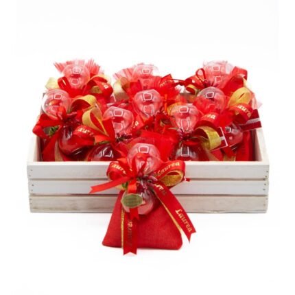 Clessidra laurea con sabbia rossa confezionata da simeone tendenze