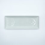 Vassoio rettangolo Plum in Porcellana