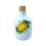 Oliera in ceramica bianca con limoni 14.5cm