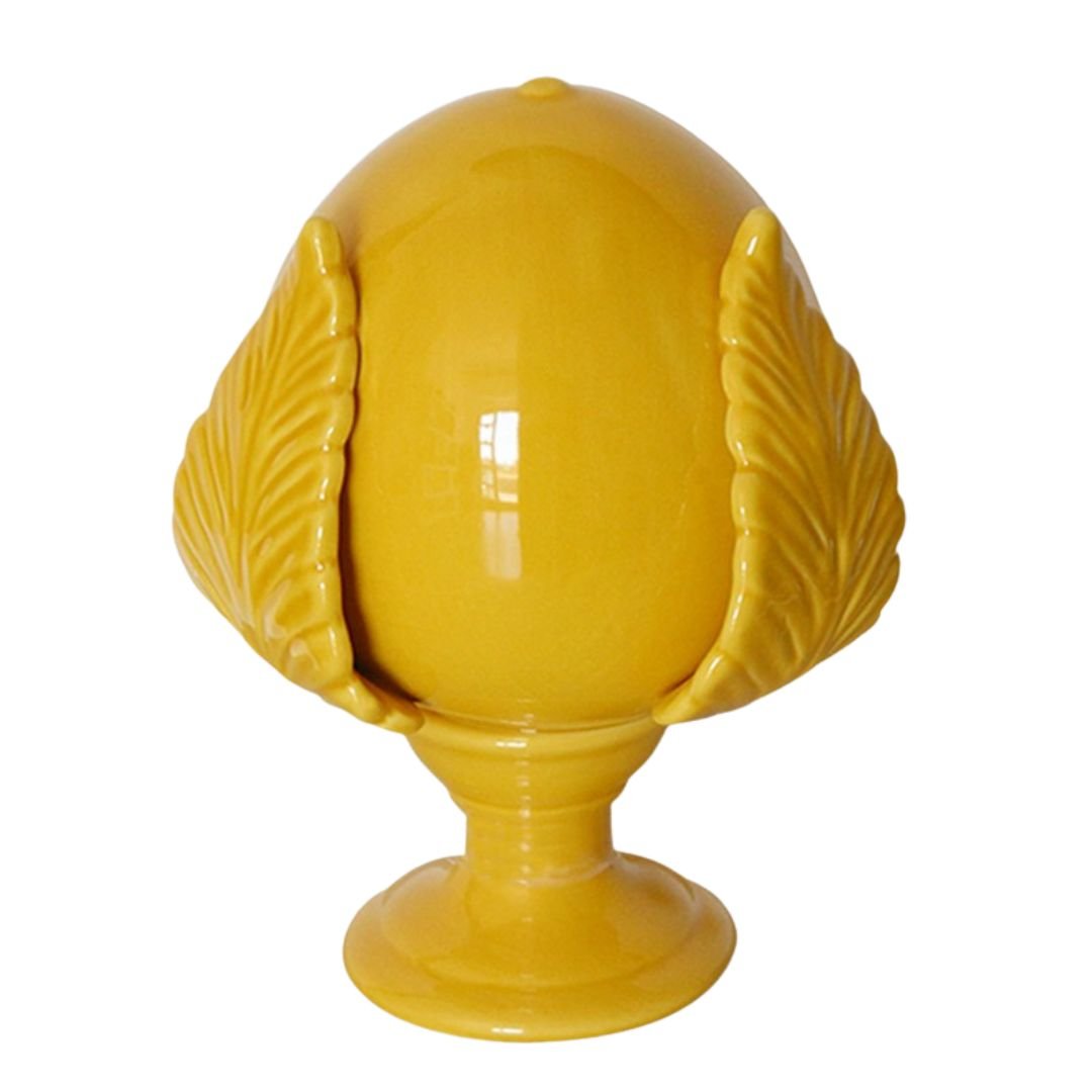 Pumo in Ceramica Giallo 20cm di Souvenir Planet Pumo in Ceramica Giallo 20cm