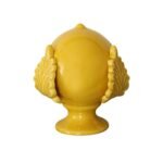 Pumo in Ceramica Giallo 9cm