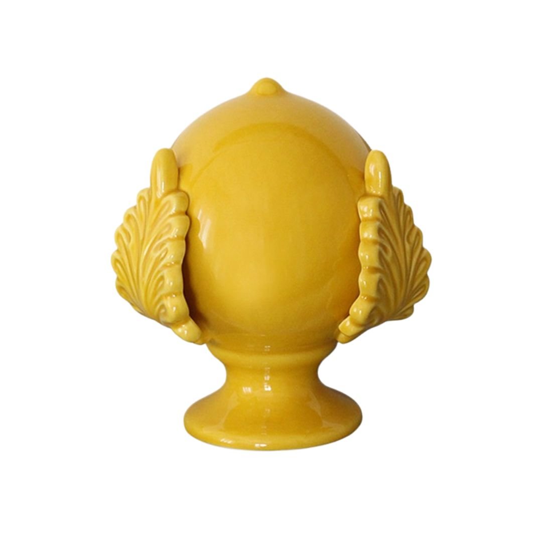Pumo in Ceramica Giallo 9cm di Souvenir Planet Pumo in Ceramica Giallo 9cm
