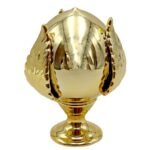 Pumo in ceramica oro 27cm