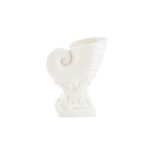 Vaso conchiglia in porcellana 23cm