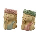 Vaso viso ragazzina 10cm