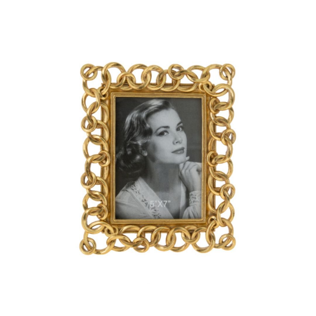 Portafoto oro in Poliresina 13x18cm Zen Collection 49504 Portafoto oro in Poliresina 13x18cm