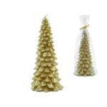 Candela albero oro 22cm