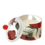 Candela profumata rose baccarat bianca 260g