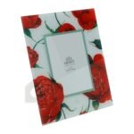 Cornice rose baccarat bianca 24x29cm