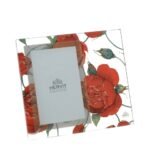 Cornice rose baccarat trasparente 21x9cm