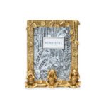 Cornice scimmiette oro 13x18cm