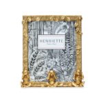 Cornice scimmiette oro 20x25cm