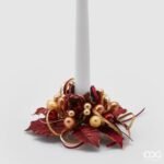 Corona agrifoglio con bacche 14cm