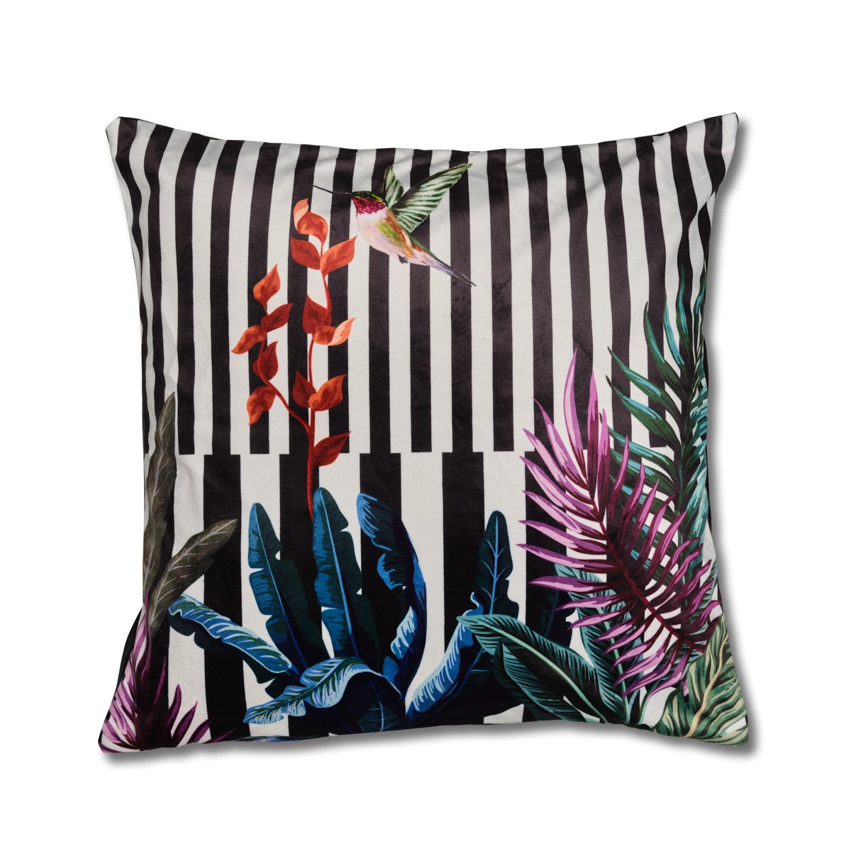 Cuscino colibrì iconic flowers 45cm di Henriette Cuscino colibrì iconic flowers 45cm