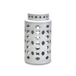 Potiche cilindrica Intrecci 31cm