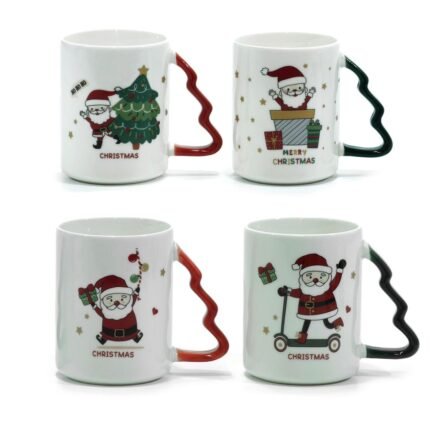 Tazza natalizia in modelli assortiti