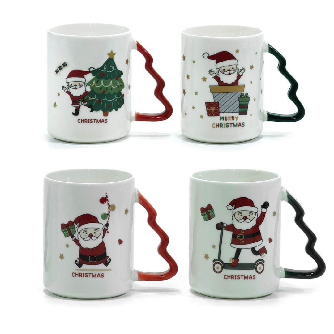 Tazza natalizia in modelli assortiti da 40cl Tazza natalizia in modelli assortiti