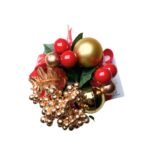 girocandela natalizio 10cm